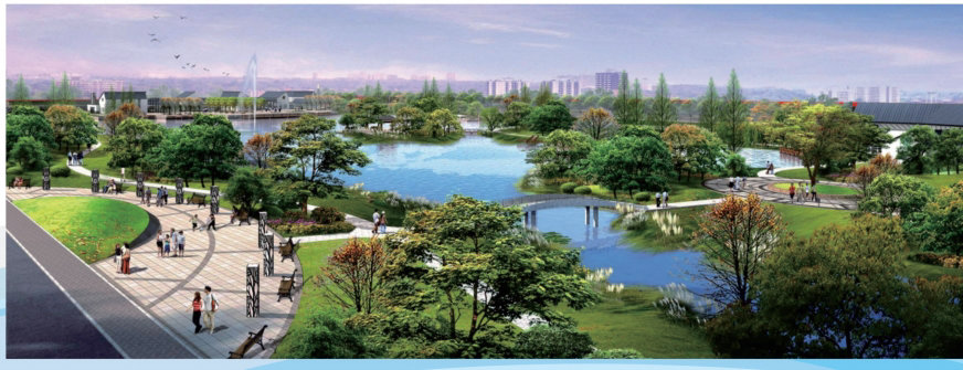 枝江顧家店鎮清水溪公園工程